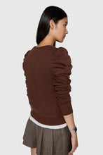 Load image into Gallery viewer, Rebecca Minkoff Janine Sweatshirt - Chestnut