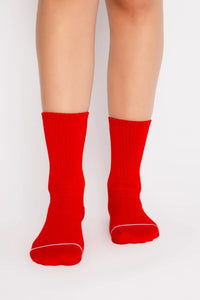 P.J. Salvage Fun Socks - Red