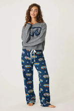 Load image into Gallery viewer, P.J. Salvage Ski You Later Flannel Pant - Navy