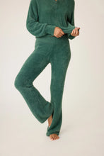 Load image into Gallery viewer, P.J. Salvage Campfire Cozy Feather Knit Lounge Pant - Sage Leaf