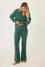 Load image into Gallery viewer, P.J. Salvage Campfire Cozy Feather Knit Lounge Pant - Sage Leaf