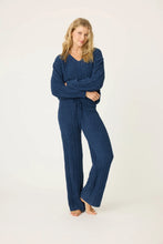 Load image into Gallery viewer, P.J. Salvage Chenille Cozy Cable Lounge Pant - Midnight