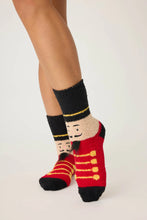 Load image into Gallery viewer, P.J. Salvage Nutcracker Fun Socks