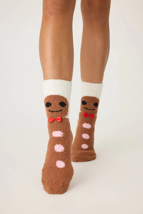 P.J. Salvage Gingerbread Fun Socks