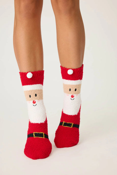 P.J. Salvage Santa Fun Socks