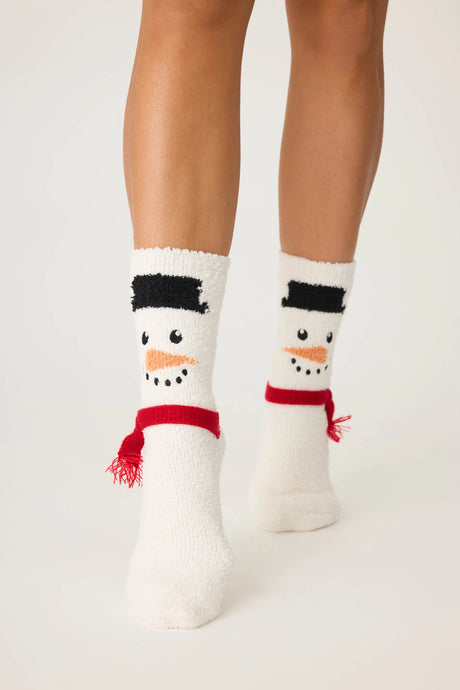 P.J. Salvage Snowman Fun Socks