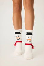 Load image into Gallery viewer, P.J. Salvage Snowman Fun Socks