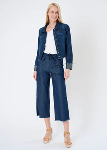 Marrakech Oslo Denim Dart Pant - Dark Wash