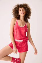 Load image into Gallery viewer, P.J. Salvage Ruby Red Hearts PJ Set