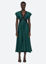 Load image into Gallery viewer, Sea Noa Satin V-Neck Maxi Dress - 2 Colors