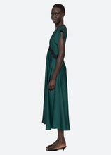 Load image into Gallery viewer, Sea Noa Satin V-Neck Maxi Dress - 2 Colors