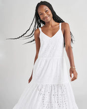 Load image into Gallery viewer, Splendid Wynona Eyelet Dress - White