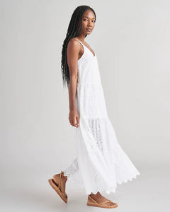 Splendid Wynona Eyelet Dress - White