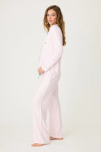 Load image into Gallery viewer, P.J. Salvage Happiest On The Court Pickleball Striped PJ Set - Ivory
