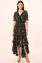 Load image into Gallery viewer, Misa Jodie Dress - Morning Glory Lattice