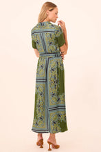Load image into Gallery viewer, Misa Esmeralda Dress - Moss Scarf