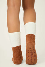 Load image into Gallery viewer, P.J. Salvage Cozy Crew Holiday Socks with Grippers - 4 Colors