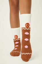 Load image into Gallery viewer, P.J. Salvage Cozy Crew Holiday Socks with Grippers - 4 Colors