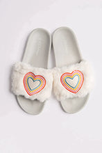 Load image into Gallery viewer, P.J. Salvage Fuzzy Feet Slippers - Ivory