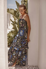 Load image into Gallery viewer, Misa Paulette Dress - Patchwork Butterfly
