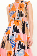 Load image into Gallery viewer, OLIPHANT Sleeveless Smocked Maxi - Riviera Orange