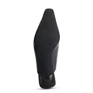 Yosi Samra Ryder Heel - Black Patent Leather