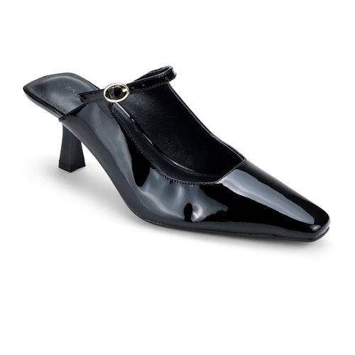 Yosi Samra Ryder Heel - Black Patent Leather