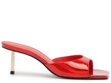 Load image into Gallery viewer, SCHUTZ Dethalia Metallic Leather Sandal - Red Berry