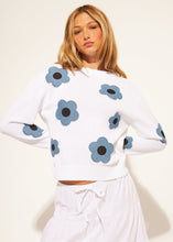 Load image into Gallery viewer, JOHN + JENN Casper Sweater - Jean Garden