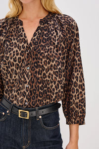 Rails Saint Top - Brown Nala