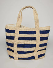 Load image into Gallery viewer, Hat Attack The Original Traveler Bag - Navy Stripe