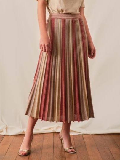 Maison Lurex Gala Long Skirt  - Moredore