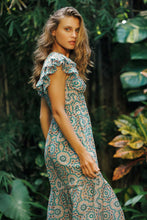 Load image into Gallery viewer, Caballero Tessa Dress - Garden Tile