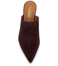 Load image into Gallery viewer, Seychelles Obsession Pointed Toe Kitten Heel Mule - Brown Suede