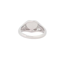 Load image into Gallery viewer, Shashi Heart Signet Ring - Silver