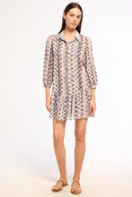 Load image into Gallery viewer, Misa Jillian Dress - Serpentine Geo Chiffon