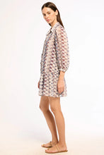 Load image into Gallery viewer, Misa Jillian Dress - Serpentine Geo Chiffon