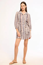 Load image into Gallery viewer, Misa Jillian Dress - Serpentine Geo Chiffon