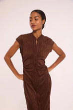 Load image into Gallery viewer, Misa Maud Dress - Faux Suede