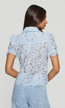 Load image into Gallery viewer, Generation Love Mina Lace Shirt - Light Blue