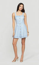 Load image into Gallery viewer, Generation Love Whitney Chambray Suiting Dress - Chambray Blue