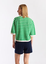 Load image into Gallery viewer, Brodie Suzie Stitch Polo Tee - Spring Green