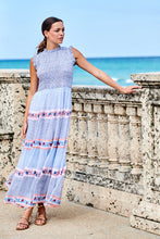 Load image into Gallery viewer, OLIPHANT Sleeveless Smocked Maxi - Jungi Peach
