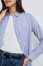 Load image into Gallery viewer, Rails Stina Shirt - Mariner White Stripe