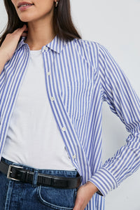 Rails Stina Shirt - Mariner White Stripe