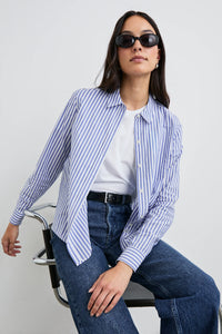 Rails Stina Shirt - Mariner White Stripe