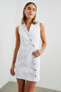 Rails Strand Dress - Salt White