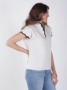 Emily McCarthy Orchid Top - Birch