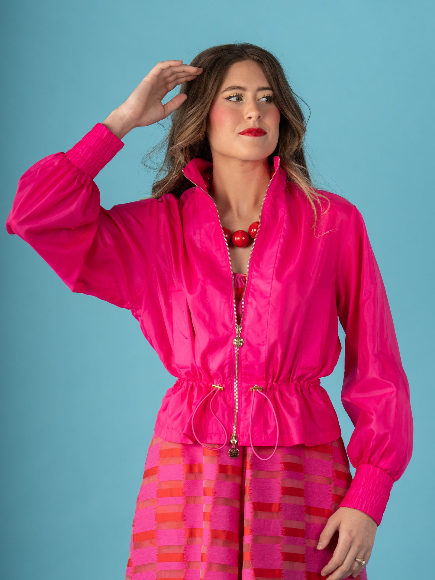 Emily McCarthy Bailey Bomber - Very Berry