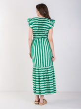 Load image into Gallery viewer, Emily McCarthy Grace Maxi - Mist Green Stripe